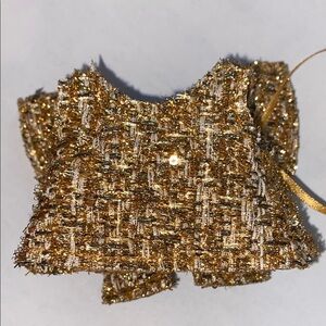 Labubu Gold Tweed Wings of Fortune Dress Labubu Dress Outfit Clothing
